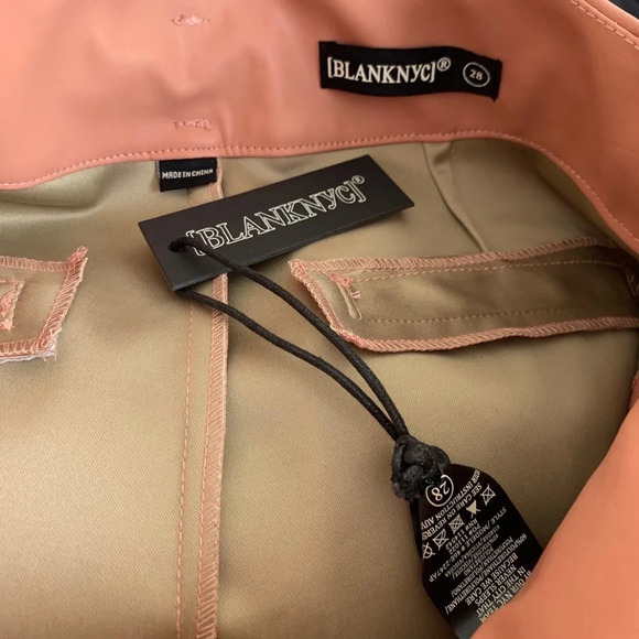 Anthropologie • Chelsea Tapered Faux Leather Pants - Picture 7 of 8